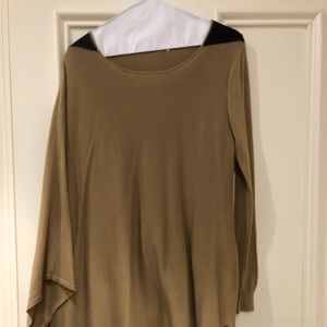 Asymmetrical hem sweater